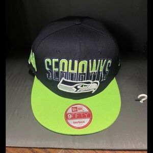 New Era Seattle Seahawks 9FIFTY Snapback Hat Cap